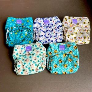 Never used Bambino Mio cloth diapers